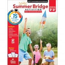 Summer Bridge Activities Spanish, Grade 5-6 - CD-705438 | Carson Dellosa Education | Skill Builders