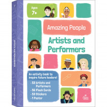 Amazing People: Artists and Performers Activity Book - CD-705464 | Carson Dellosa Education | History