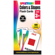 CD-734059 - Spectrum Flash Cards Colors & Shapes in Flash Cards