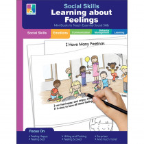 Learning about Feelings Resource Book, Grade PK-2, Paperback - CD-804115 | Carson Dellosa Education | Character Education