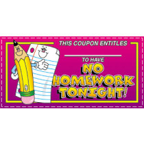 CD-9576 - No Homework Tonight Coupons in Tickets