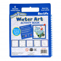 Water Art Activity Book - Sea Life - CE-10069 | Learning Advantage | Art Activity Books