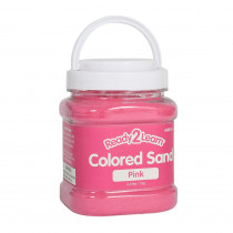 Colored Sand - Pink - 2.2 Pounds - CE-10106 | Learning Advantage | Sand