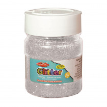 CHL41445 - Creative Arts Glitter 4Oz Jar Slvr in Glitter