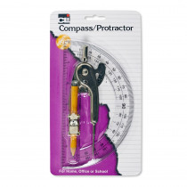 CHL80960 - Compass Ball Bearing 6In Protractor in Drawing Instruments