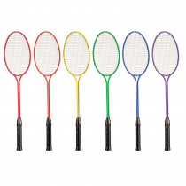 Tempered Steel Twin Shaft Badminton Racket Set - CHSBR30SET | Champion Sports | Outdoor Games
