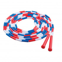 CHSPR16 - Plastic Segmented Ropes 16Ft Red White & Blue in Jump Ropes