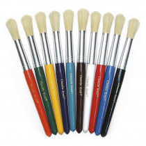 CK-5183 - Colossal Brushes Set Of 10 Assorted Colors in Paint Brushes
