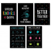 Staying Healthy Inspire U 5-Poster Pack - CTP10388 | Creative Teaching Press | Science