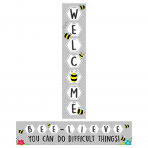 Busy Bees Double-Sided Welcome Banner, 39 x 8" - CTP10664 | Creative Teaching Press | Banners"