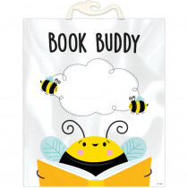 Busy Bees Bee a Reader Book Buddy Bags, Pack of 6 - CTP10838 | Creative Teaching Press | Storage