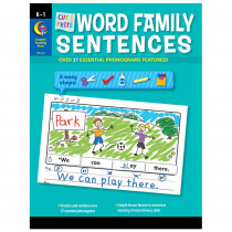 CTP2217 - Cut & Paste Word Family Sentences in Word Skills