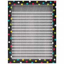 CTP5325 - Dots On Chalkboard Incentive Chart in Classroom Theme