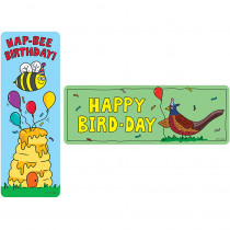 CTP5555 - Hap-Bee Birthday Bookmarks in Bookmarks