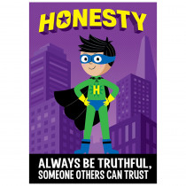 CTP7277 - Honesty Superhero Inspire U Poster in Inspirational