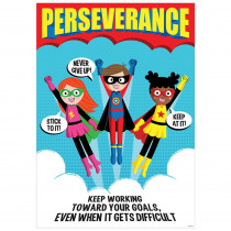 CTP7278 - Perseverance Superhero Poster Inspire U in Inspirational