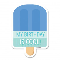 CTP8644 - My Birthday Is Cool Badge Sticker Calm & Cool in Stickers