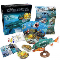 Extreme Aquatic Predators of the World - Ages 6+ - Create and Customize Models and Dioramas - Study Extreme Ocean Animals - CTUWES951 | Learning Advantage | Earth Science