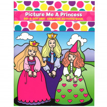 DADB374 - Picture Me A Princess Activity Book in Art Activity Books