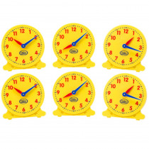 DD-211550 - 5In Student Clocks Set Of 6 in Time