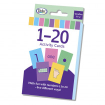 1-20 Activity Cards - DD-212123 | Didax | Flash Cards