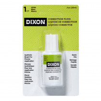 Correction Fluid, .7 oz., Blister Card Package, 1 Count - DIX31901 | Dixon Ticonderoga Company | Liquid Paper