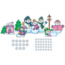 DJ-610018 - Bulletin Board Set Snow Pals in Holiday/seasonal