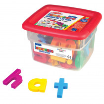 EI-1684 - Alphamagnets Jumbo Lowercase 42 Pcs Multicolored in Magnetic Letters