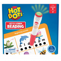 Hot Dots Let's Learn Kindergarten Reading! - EI-2446 | Learning Resources | Hot Dots