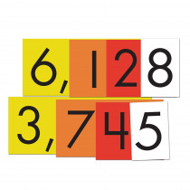 ELP626642 - 4-Value Whole Numbers Place Value Cards Set in Flash Cards