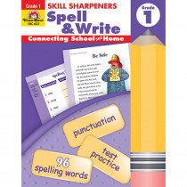 EMC4537 - Skill Sharpeners Spell & Write Gr 1 in Spelling Skills