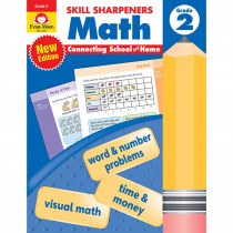 Skill Sharpeners: Math, Grade 2 - EMC8252 | Evan-Moor | Activity Books
