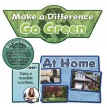 EP-2263 - Go Green Bulletin Board Set in Science