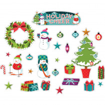 Holiday Cheer Mini Bb Set - EP-2394 | Teacher Created Resources | Bulletin Board Sets-mini,Holiday/seasonal