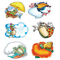 EP-3135 - Aloha Animals Bulletin Board Set Accent in Accents
