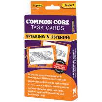 EP-3365 - Common Core Task Cards Speaking & Listening Gr 2 in Language Skills
