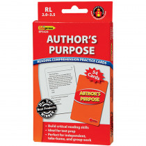 EP-3424 - Authors Purpose Rcpc Red Level in Comprehension