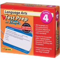 EP-3467 - Language Arts Gr 4 Test Prep In A Flash in Language Arts