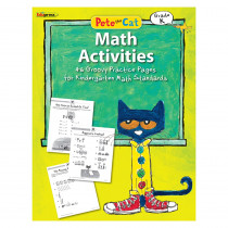 Pete the Cat Math Workbook, Kindergarten - EP-3512 | Teacher Created Resources | Activity Books