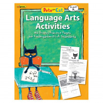 Pete The Cat Language Arts Workbook Gr K - EP-3513 | Teacher Created Resources