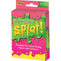 Rhyming Words Splat Game - EP-62064 | Teacher Created Resources | Card Games