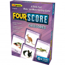 Four Score: Categories Card Game - EP-66114 | Teacher Created Resources | Card Games