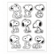 Peanuts Snoopy Giant Stickers, Pack of 36 - EU-650814 | Eureka | Stickers