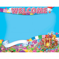 EU-837035 - Candy Land Welcome 17X22 Poster in Classroom Theme