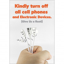 EU-837133 - Kindly Turn Off Phones Posters 13X19 in Miscellaneous