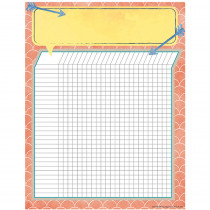 EU-837361 - Confetti Splash Grid Chart in Classroom Theme