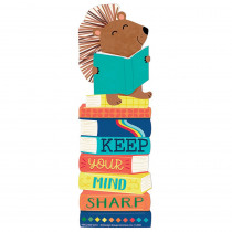 Hedge Hog Keep Your Mind Sharp Bookmarks, Pack of 36 - EU-843235 | Eureka | Bookmarks
