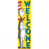 EU-849664 - Vertical Banner Cat In The Hat Welcome in Banners