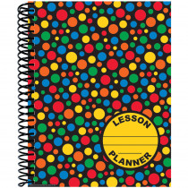 EU-866333 - Dots On Black Lesson Plan & Record Book in Plan & Record Books