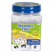 Tub of Number Tiles Manipulatives - EU-867430 | Eureka | Numeration